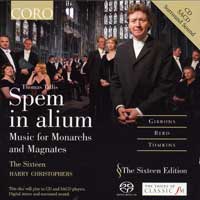 Sixteen : Thomas Tallis : Spem in alium : 1 CD : Harry Christophers : 16016