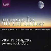 Vasari Singers : Anthems for the 21st Century : 1 CD : Jeremy Backhouse :  : 059