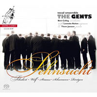 Gents : Sehnsucht : SACD : Peter Dijkstra : Franz Schubert : 723385301097 : CCS SA 30109