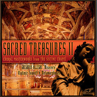 Various Artists : Sacred Treasures II - Choral Masterworks from The Sistine Chapel : 1 CD :  : 11112
