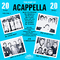 Various Artists : Best Of Acappella Vol 4 : 1 CD : 7142