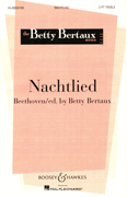 Nachtlied : SSA : Betty Bertaux : Sheet Music : 48004165 : 073999346831