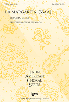 La Margarita : SSAA : Bernardo Latini : Bernardo Latini : Sheet Music : 6365 : 8402703943