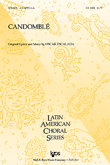 Candomble : SSATB : Oscar Escalada : Sheet Music : 8802