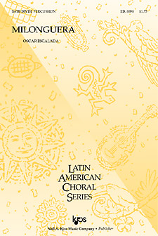 Milonguera : SATB : Oscar Escalada : Sheet Music : 8898 : 8402701299