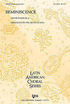 Reminiscense : SATB : Oscar Escalada : Sheet Music : 9062 : 8402701937