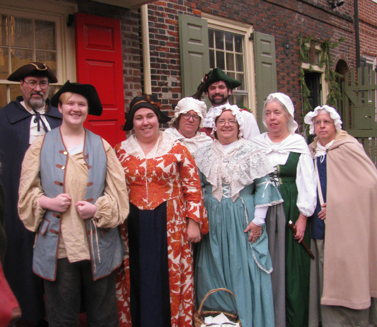 Colonial Revelers