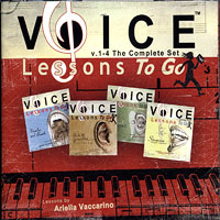 Ariella Vaccarino : Voice Lessons To Go - Complete Set : 4 CDs : 6 34479 80056 6