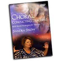 Sandra Snow : Choral Conducting / Teaching : DVD : Sandra Snow :  : DVD-800