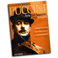 Giacomo Puccini : Cantolopera - Arias for Soprano - Vol 1 : Solo : Songbook & CD : Giacomo Puccini : 073999840193 : 0634033247 : 50484019