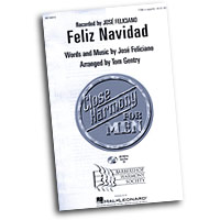 Close Harmony For Men : Feliz Navidad - 4 Charts : TTBB : Sheet Music & Parts CD :  : 884088138684 : 08746915