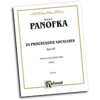 Heinrich Panofka : Twenty-four Progressive Vocalises, Op. 85, Volume I : Solo : Vocal Warm Up Exercises :  : 029156638189  : 00-K09176