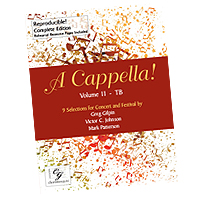 Various Arrangers : A Cappella! Volume 2 : TB : Songbook : CGE162