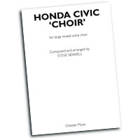 Steve Sidwell : Honda Civic "Choir" : SATB : Sheet Music : 884088491796 : 14030123