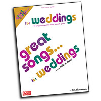 Various Arrangers : Great Songs for Weddings : Solo : Songbook :
: 884088140717 : 1575609568 : 02501006