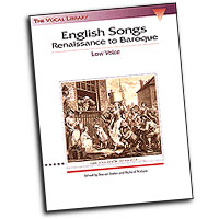 Steven Stolen (editor) : English Songs: Renaissance to Baroque : Solo : Songbook : 073999642827 : 0793546338 : 00740019