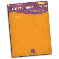 Various Arrangers : The Student Singer - High Voice : Solo : 01 Songbook & 1 CD : 884088590697 : 1458411249 : 00230104